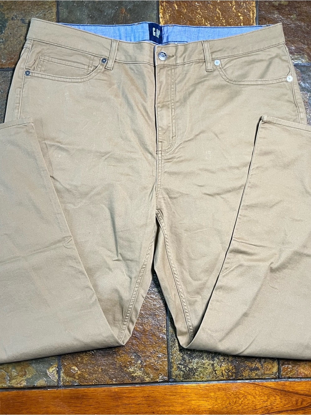 NWT Gap Men's Slim Fit 5-Pocket Soft Stretch Pants- 40/30